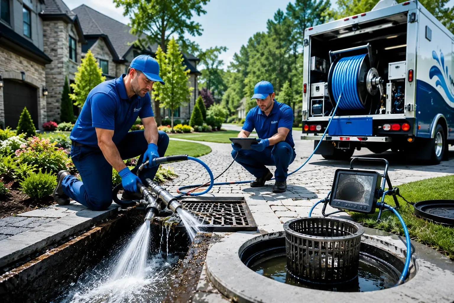 Local outdoor drain cleaning professionals in Norvell, MI