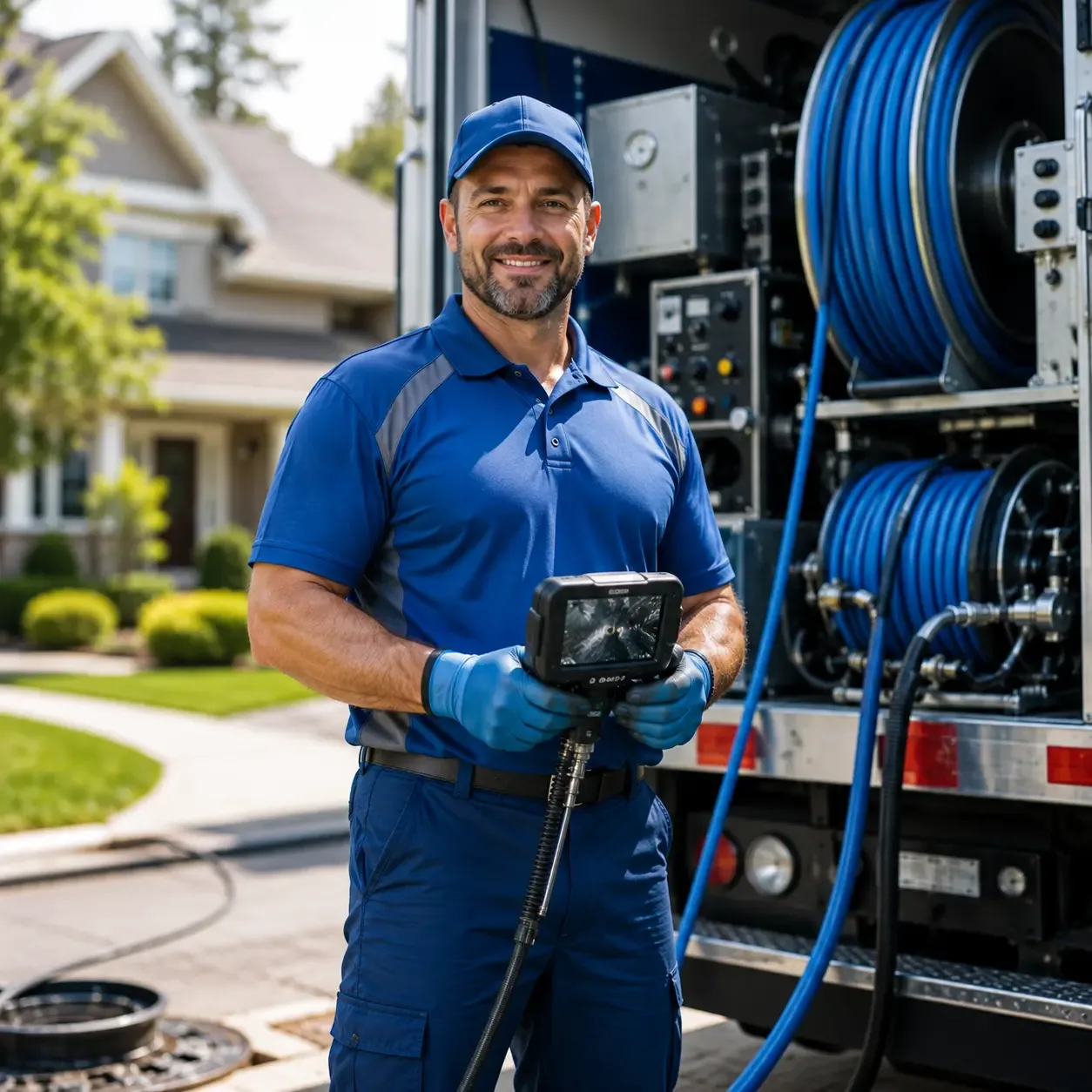 Local outdoor drain cleaning specialists in Norvell, MI